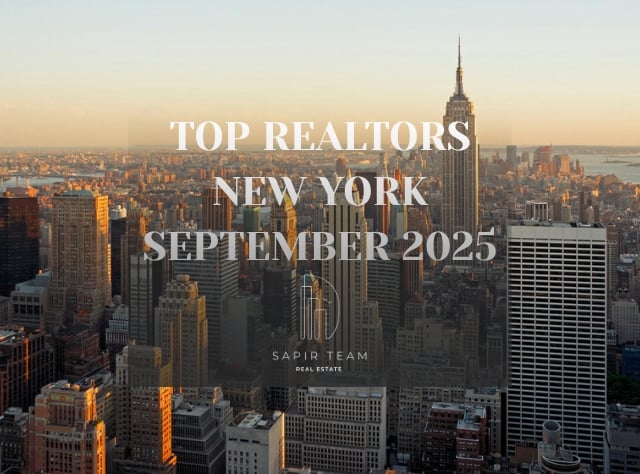 “Sapir Team featured in StreetEasy Never DIY the Buy campaign NYC”   “StreetEasy Top Performer Q2 2025 – Sapir Team”   “RealTrends Best Small Real Estate Teams NYC 2025 – Sapir Team”