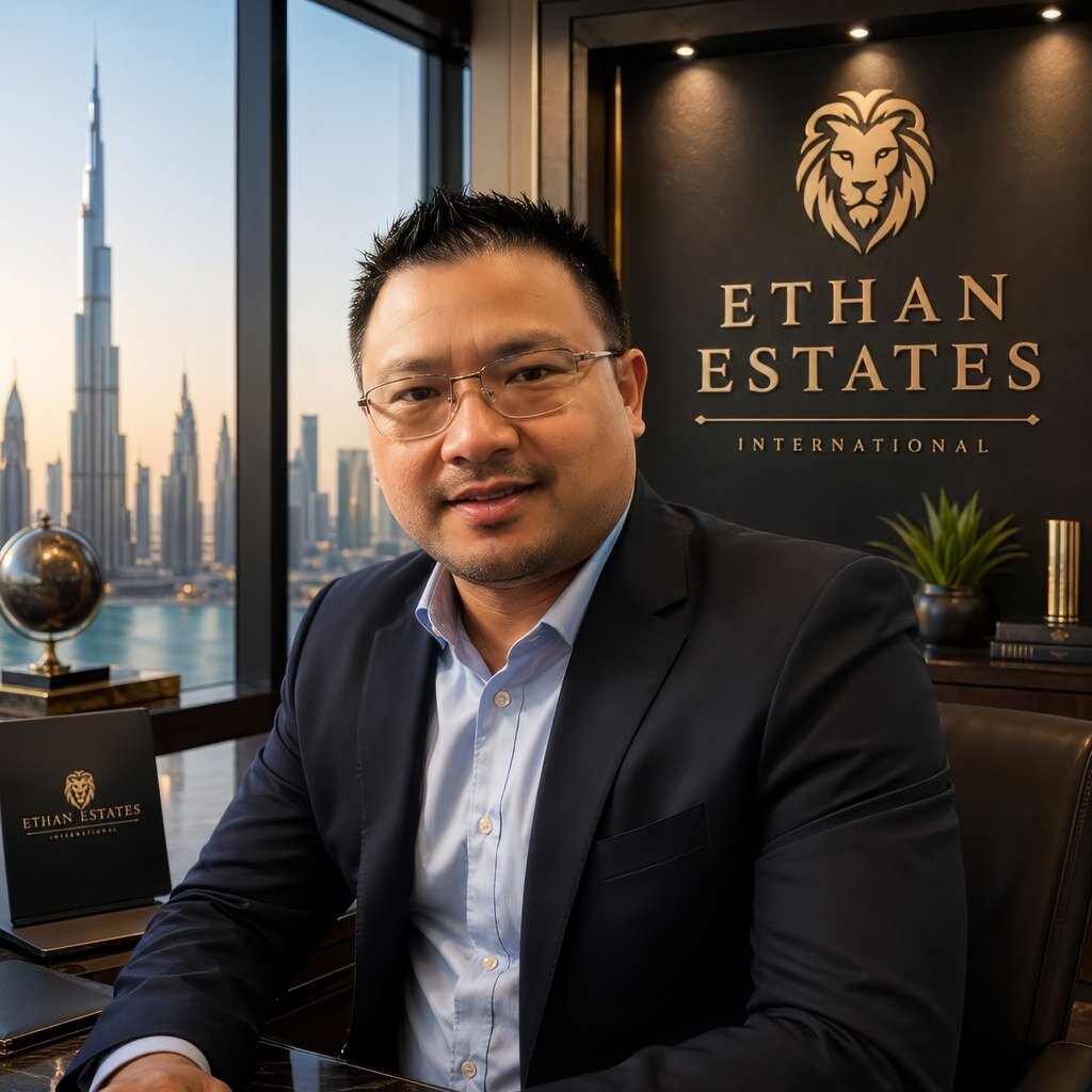Ricky Au Dubai, UAE Real Estate Advisor Headshot