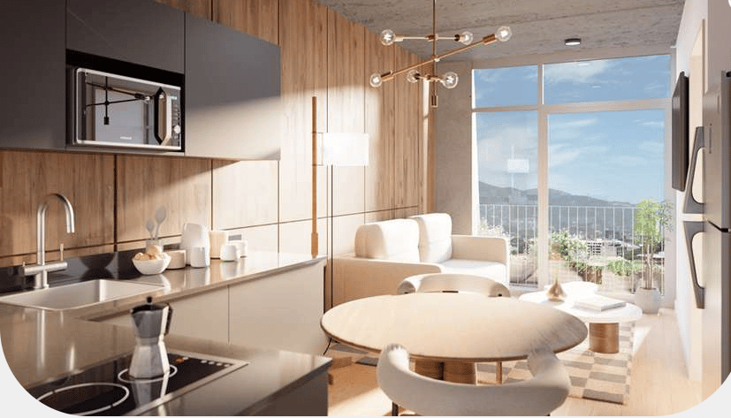 Urban Contemporary Balcony Apartment, Sabana and Rohrmoser, San Jose