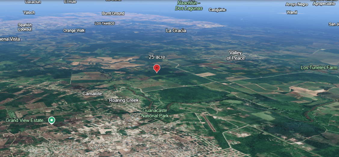 25 Acres Freehold Farm/Estate Land | 300+ ft Elevation | All-Weather Access | Cayo District | $375,000 USD