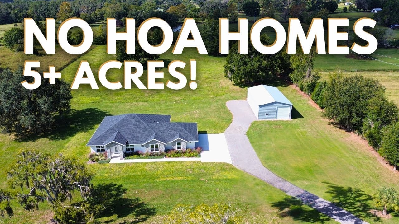 Florida NO HOA Homes for Sale 2025 | Beautiful New Construction Tour + EPCOT!