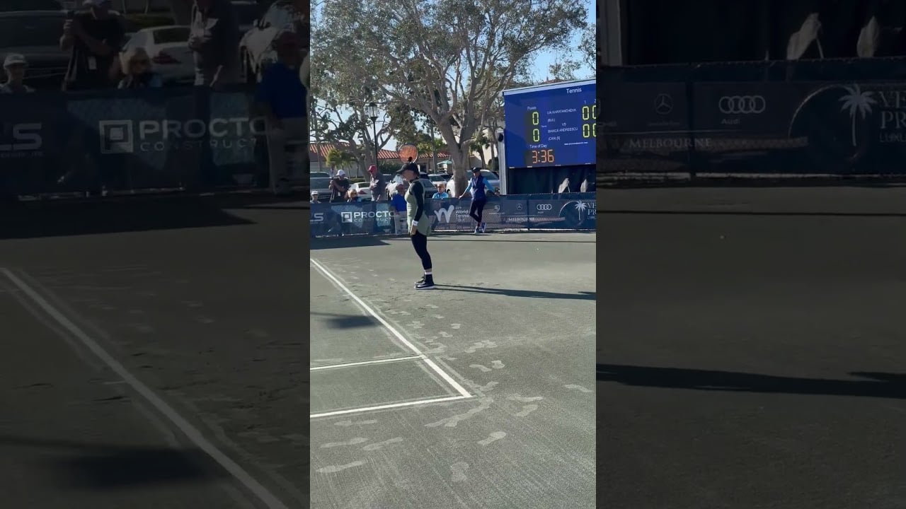 Action continues today at the Vero Beach international tennis open at Grand Harbor starts at 11