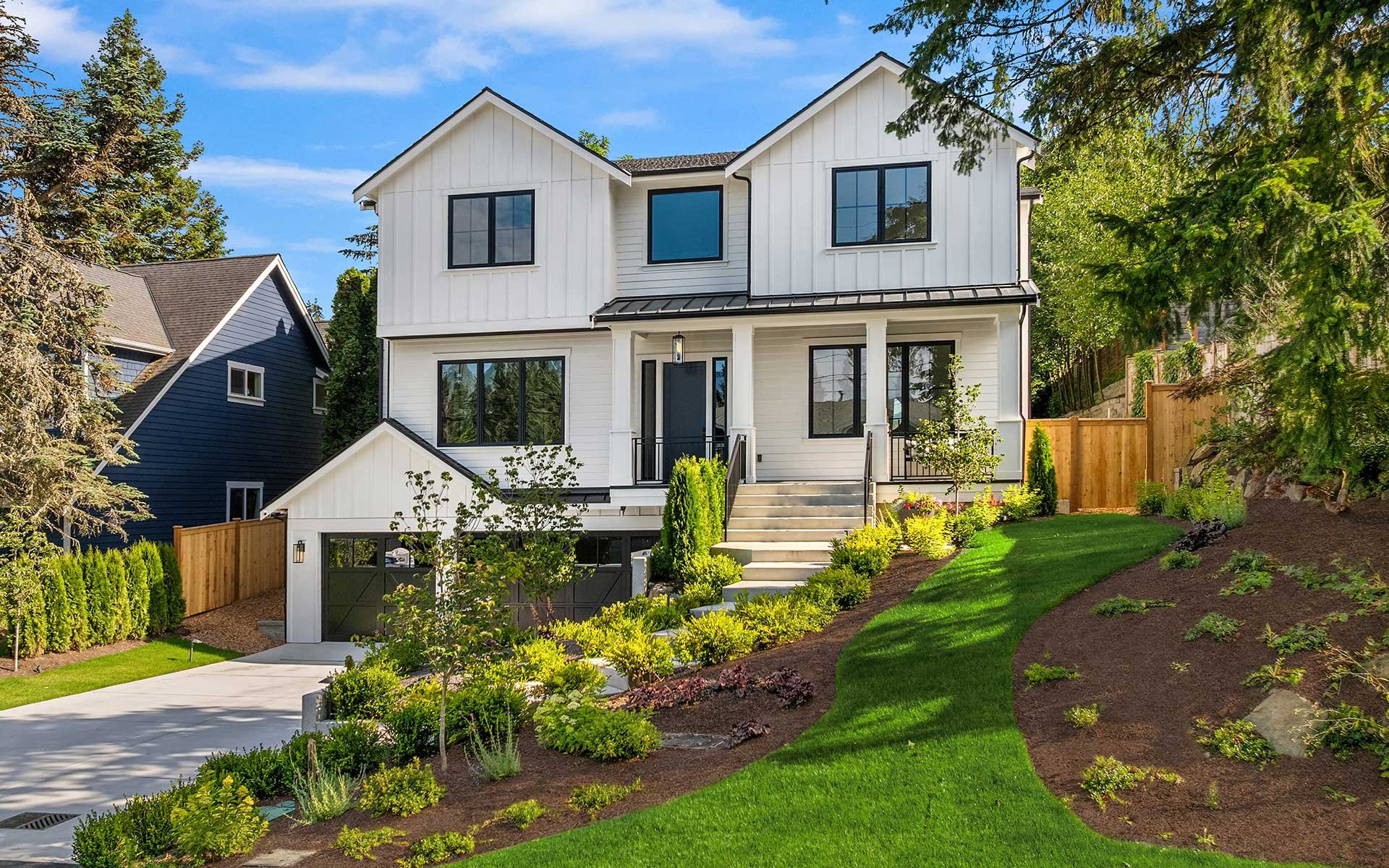 Exceptional New Construction in West Bellevue from Helix Design Build