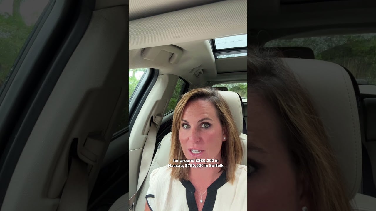 Melissa Infanzon speaking from a car, wearing a white top with black trim.