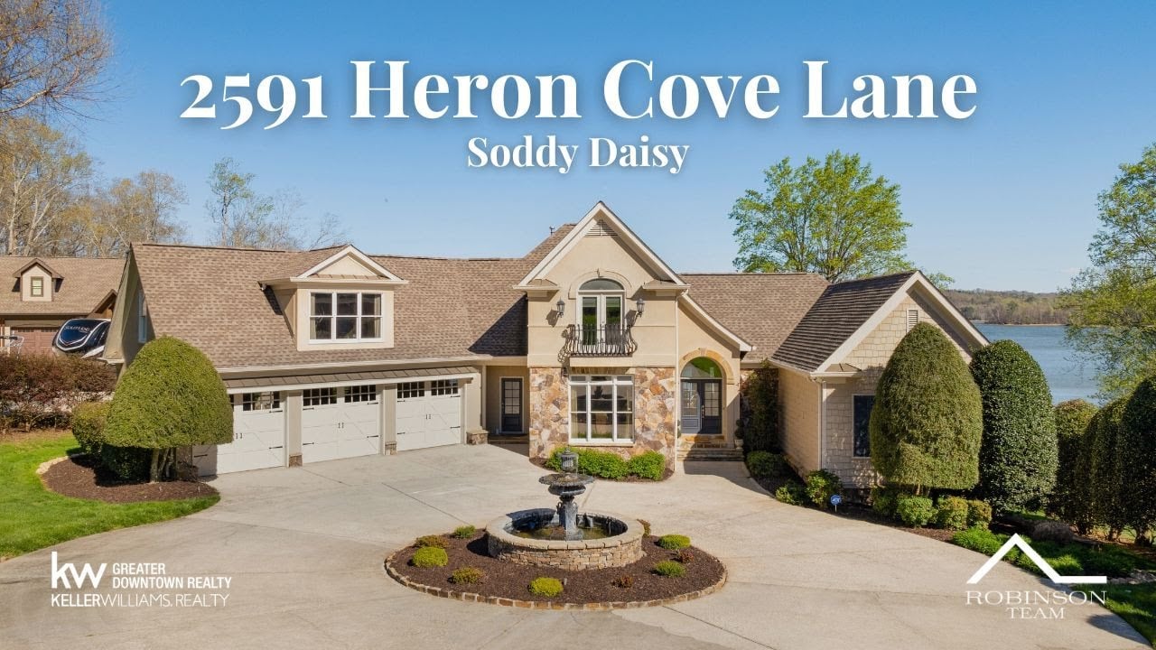 Waterfront Luxury in Rivers Edge Subdivision | East Tennessee