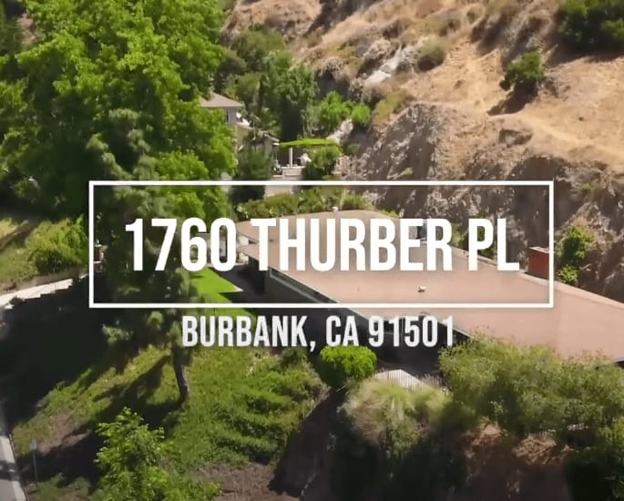 Sold by Edwin Ordubegian | Gated Mid-Century Style Home | 1760 Thurber Place Burbank, CA