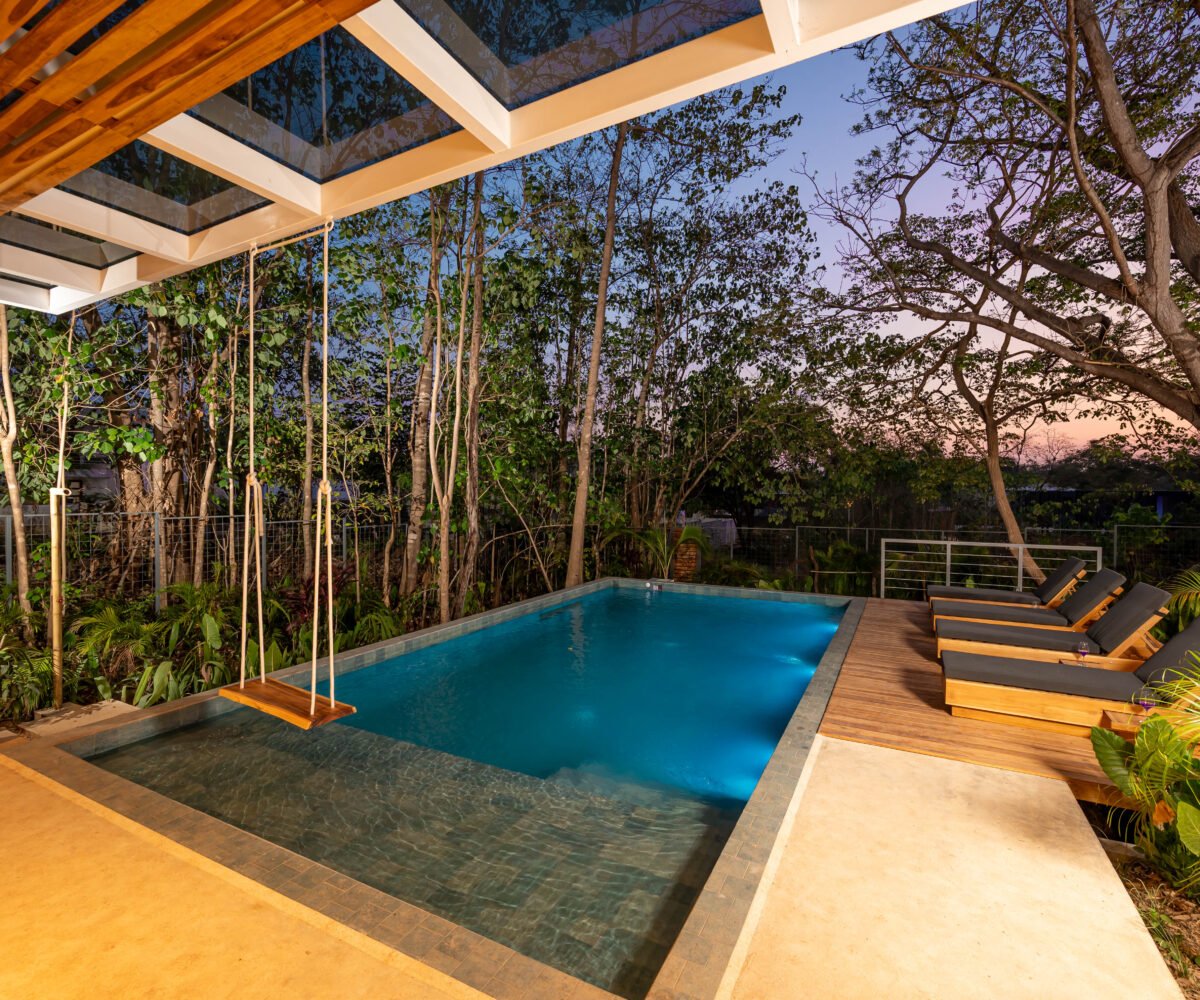 Casa C34-36 | Stylish Modern 4-Bedroom Home with Pool, Just One Block from Playa Grande Beach