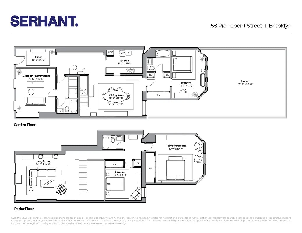 58 Pierrepont Street Unit: 1