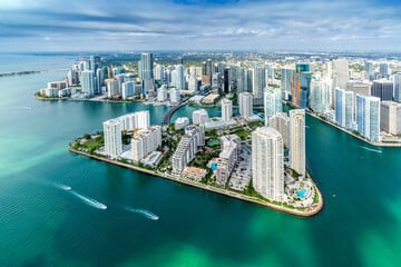 Downtown Miami and Brickell