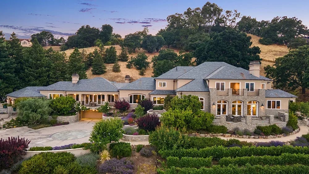 This $14 Million European-Style Estate in Northern California Comes With Its Own Vineyard