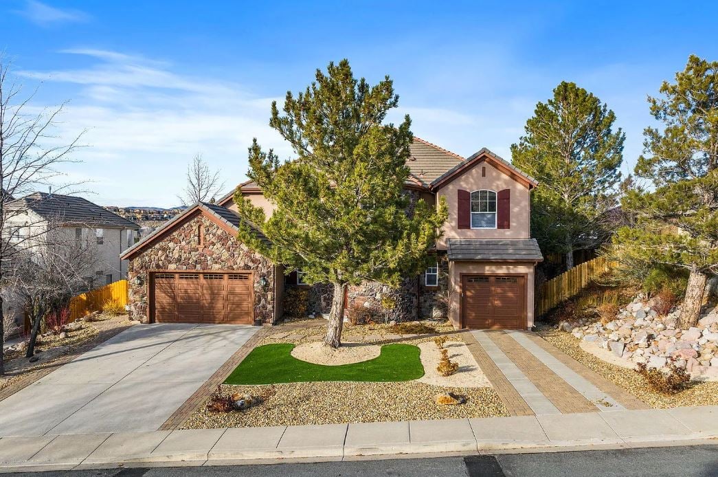 city and mountain views from this move-in-ready home located in Evans Creek Estates, one of Southwest Reno's most desirable neighborhoods 89519