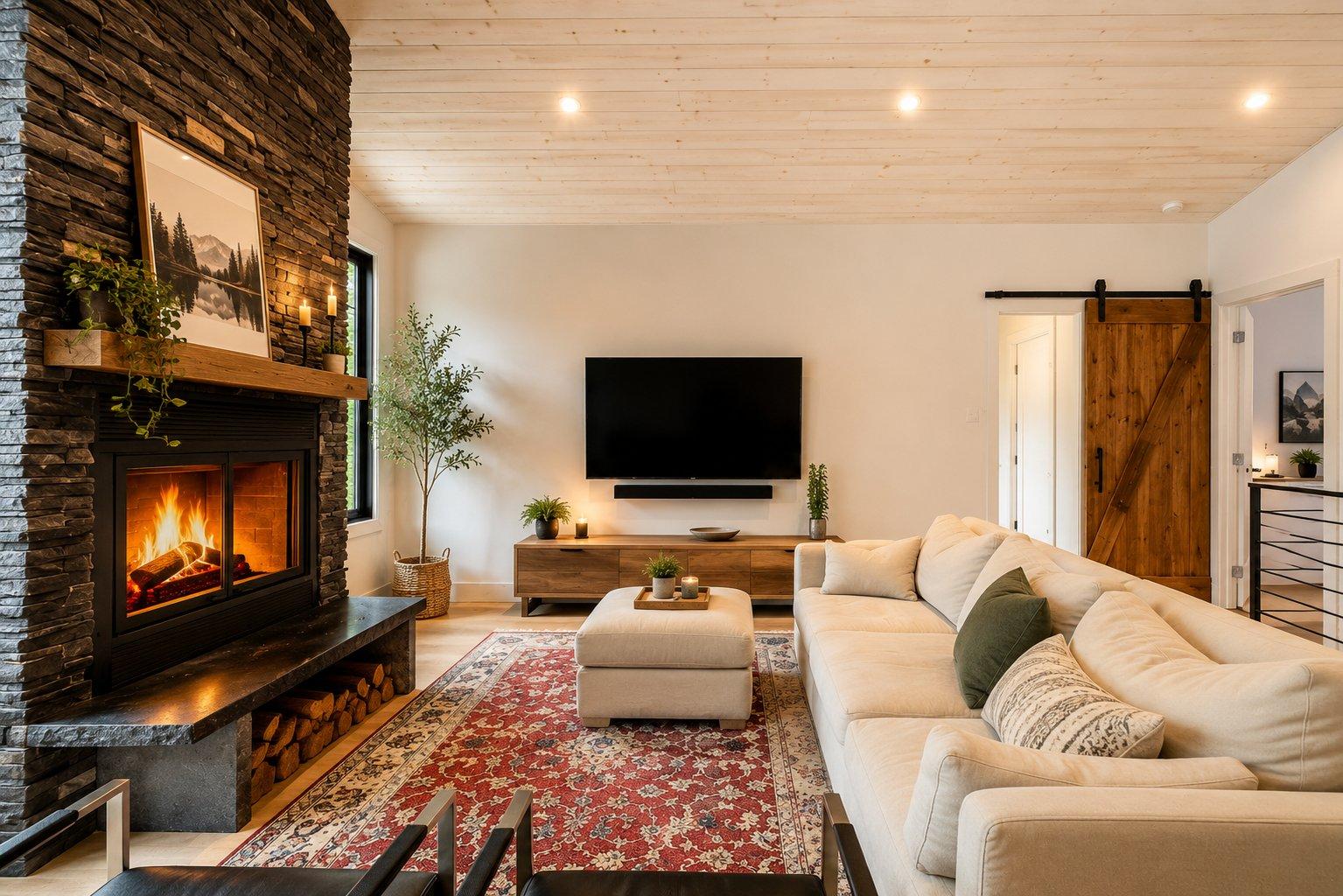 Contemporary Retreat Between Sky and Forest