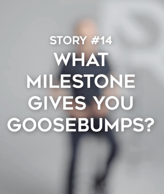 20 Years x 20 Stories. What milestones gave you goosebumps