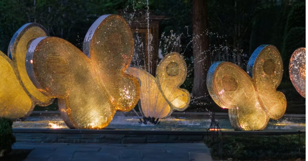 Twilight Nights at the Dallas Arboretum