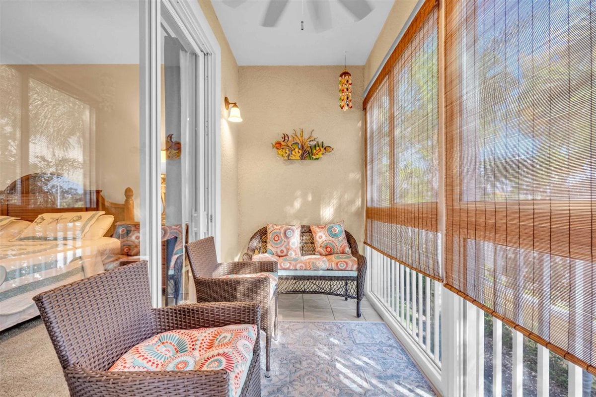 Balcony Space attached to the primary suite