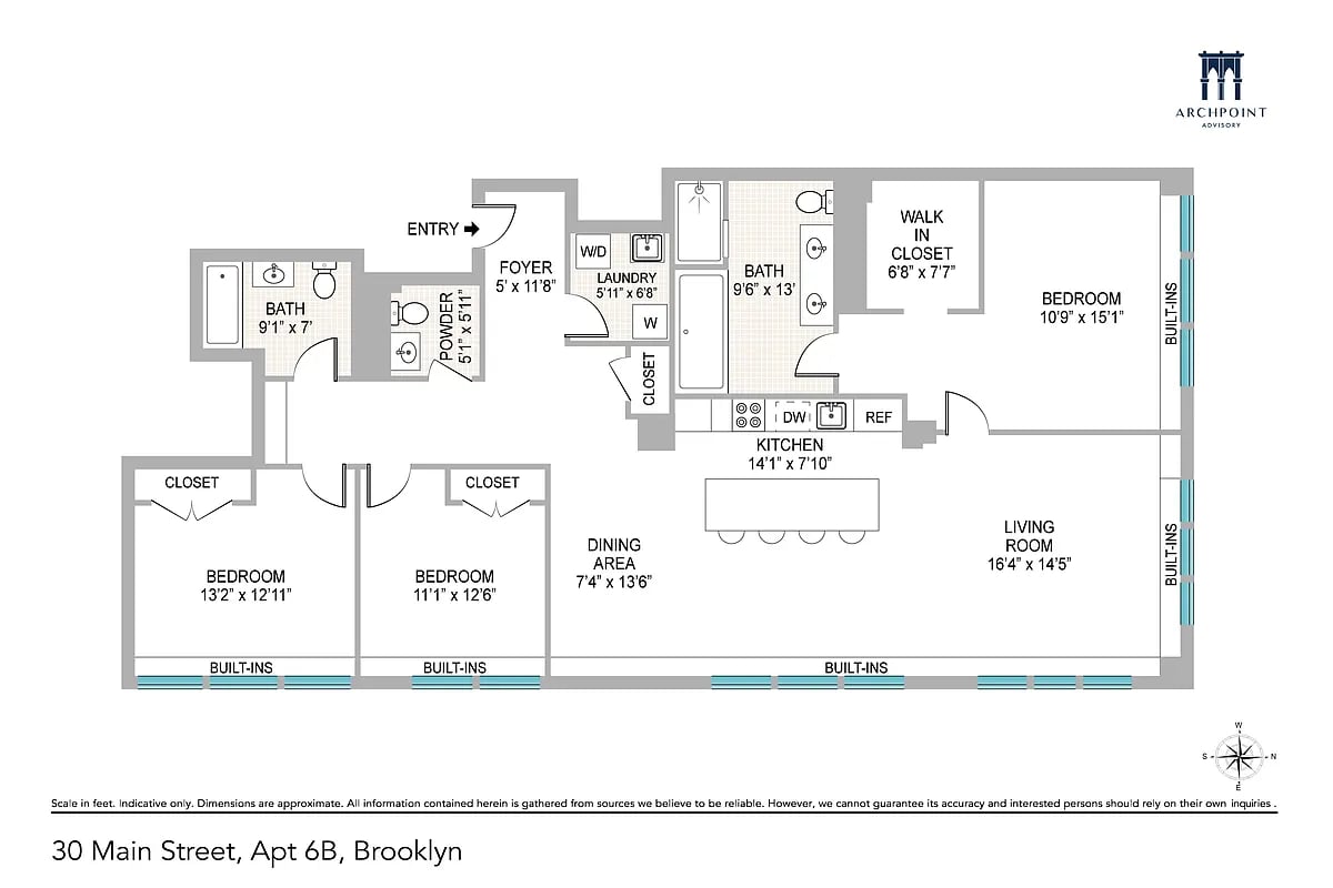 30 Main St, Unit 6B