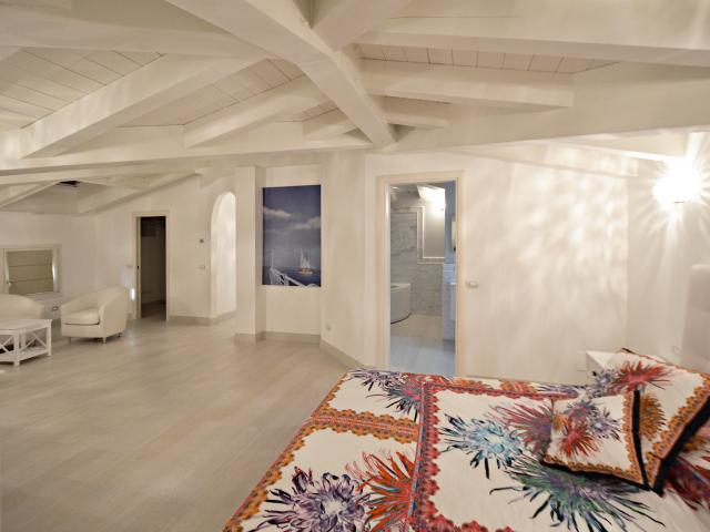 Newly Built Tuscan Villa With Marble Features