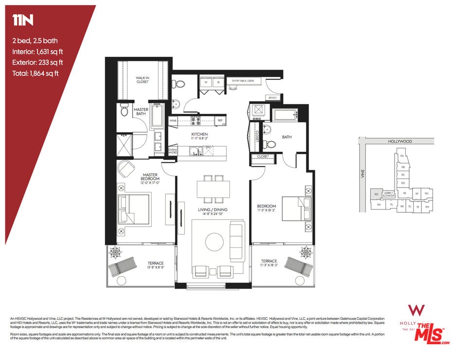 6250 Hollywood Blvd, #11N