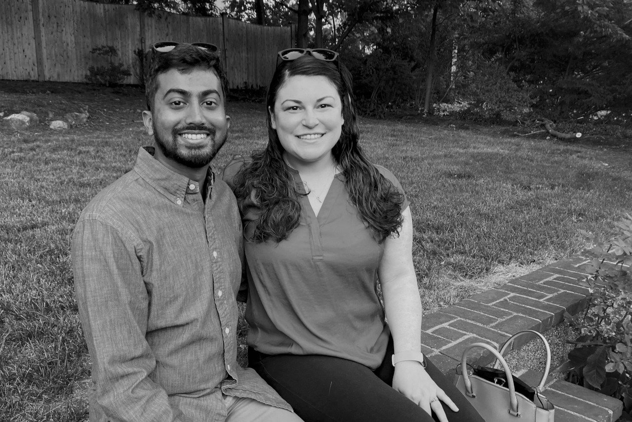 Harsha and Miriam - bought in Arlington