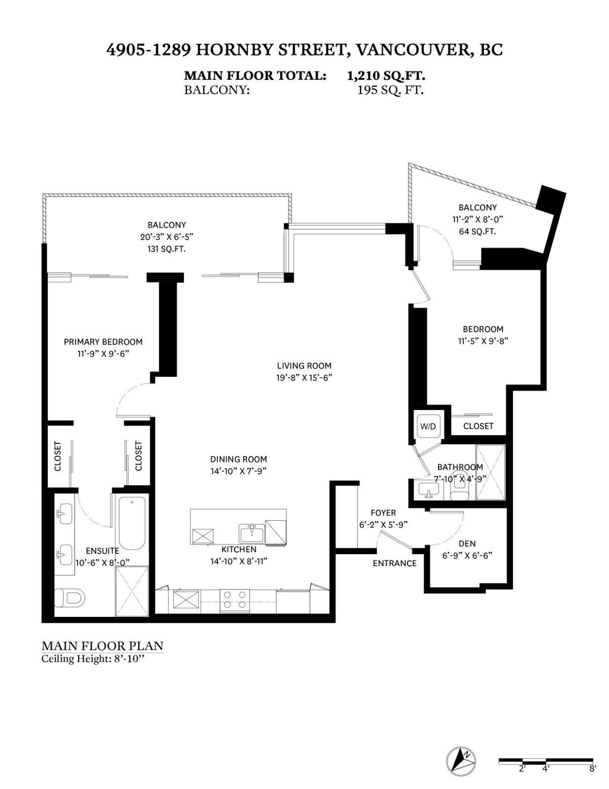 1289 Hornby St, #4905