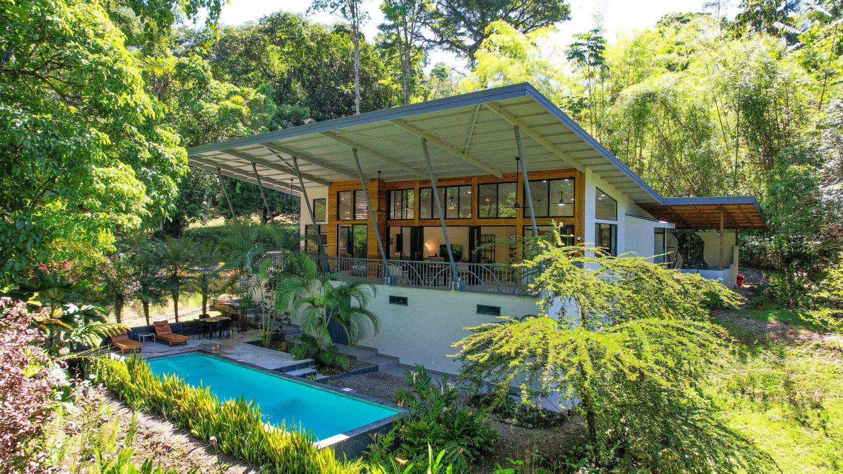 Newly Remodeled 3 Bedroom Gated Home for Sale in Las Brisas, Uvita | Private Modern Jungle Retreat