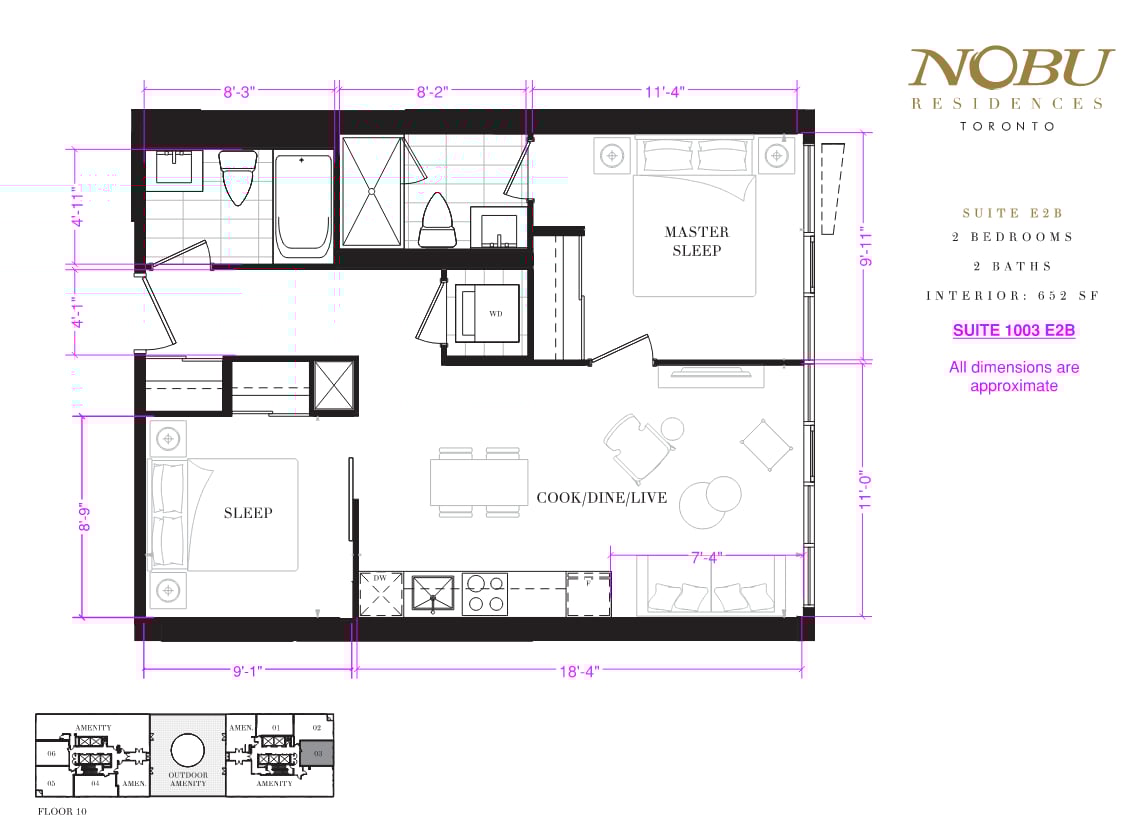 #1003 - 15 Mercer Street, Toronto Unit: 1003