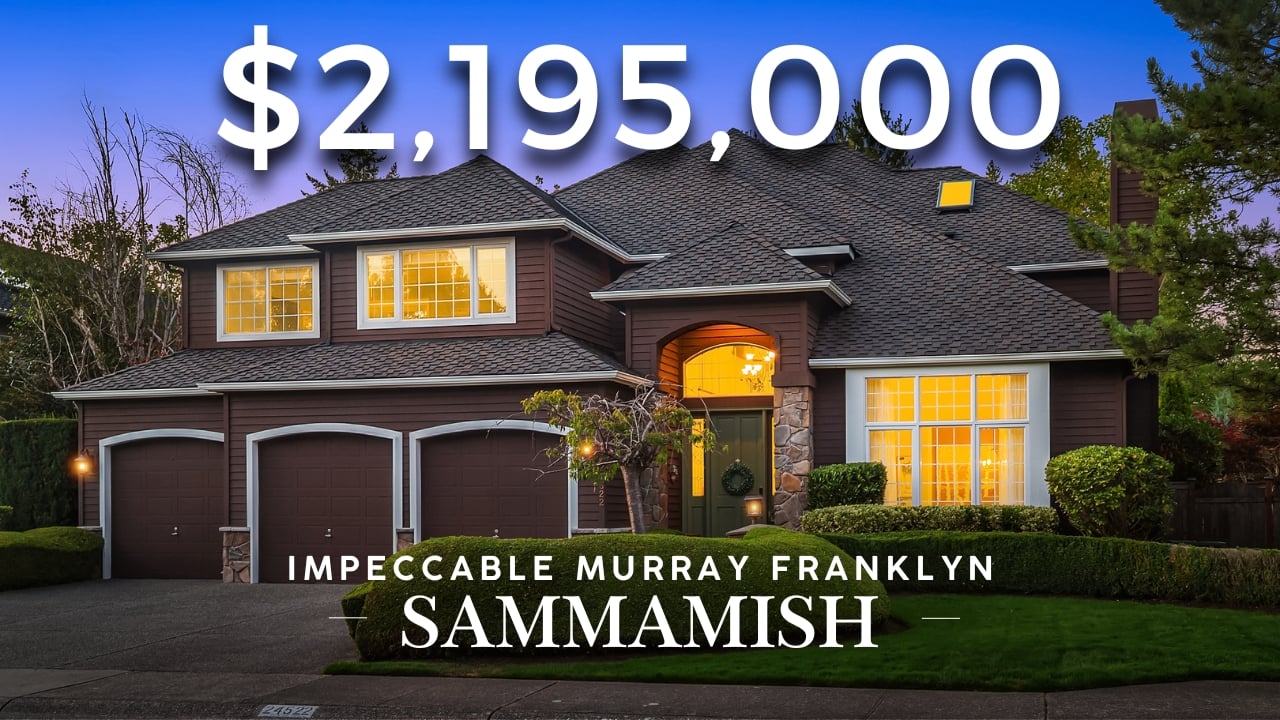 Beautiful Murray Franklyn in the Coveted Sammamish Plateau | Luxury Home Tours