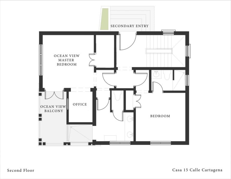 15 Calle Cartagena | Stunning 4-Bedroom Ocean View Home with Expansive Terrace in Las Catalinas