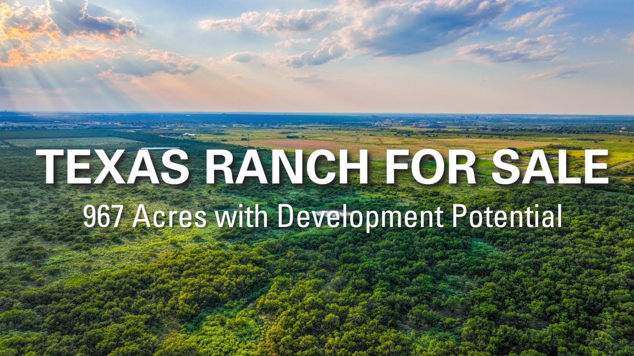 $10.6M Texas Ranch & Development Land | 967 Acres in Wichita Falls for Sale