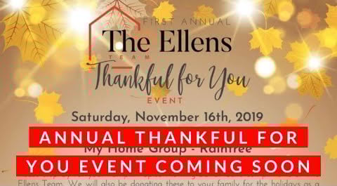 Thankful for You! Join Us!