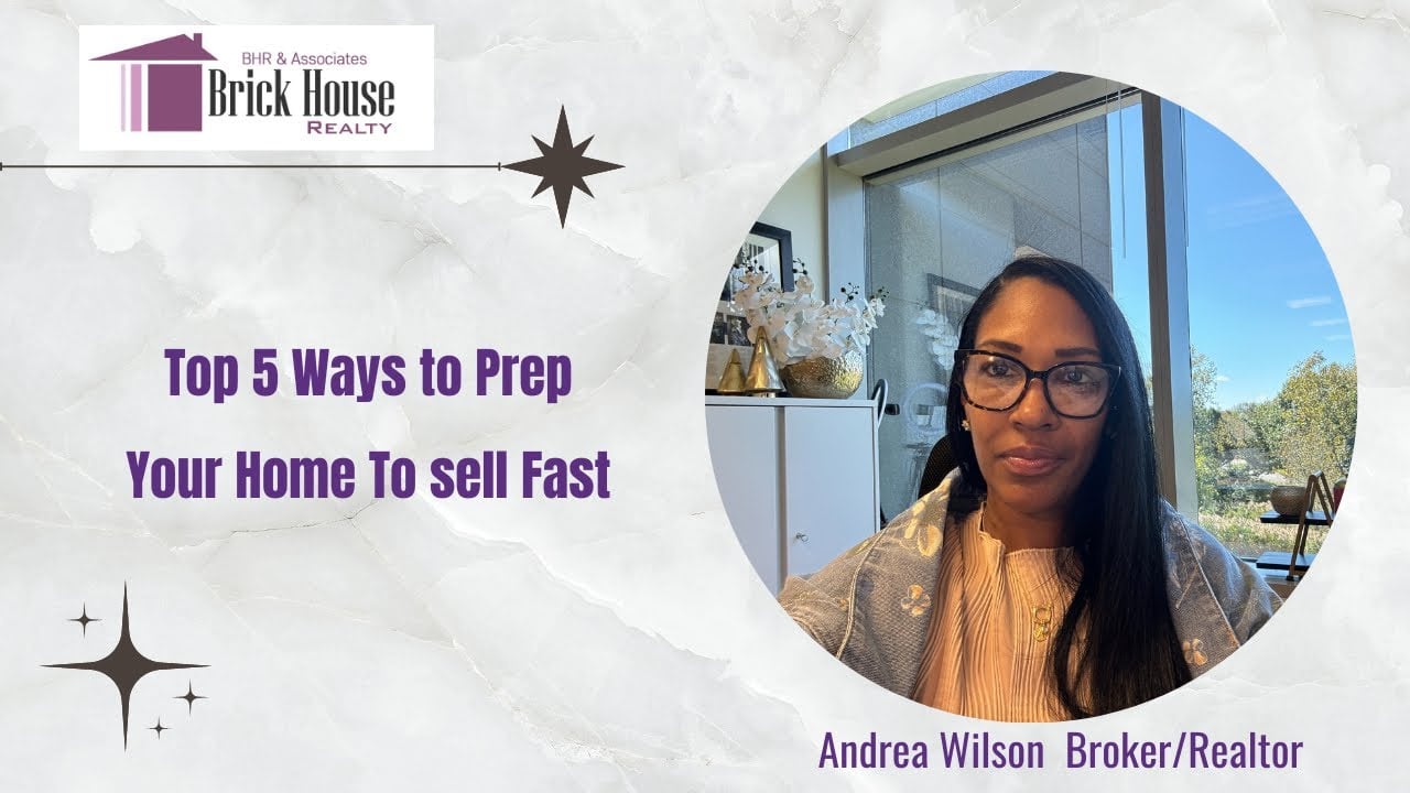 Top 5 ways to prep your home to sell fast.