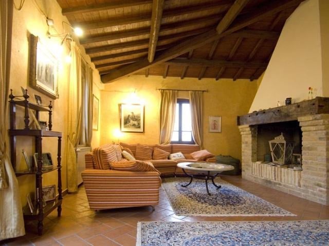 Restored Hilltop Home in Umbria
