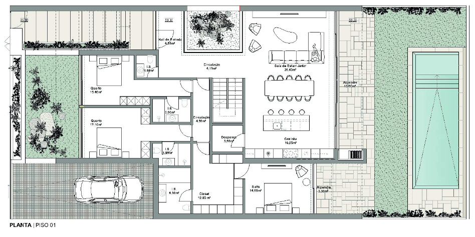 Contemporary 3-Bedroom Family Villa with Private Outdoor Living