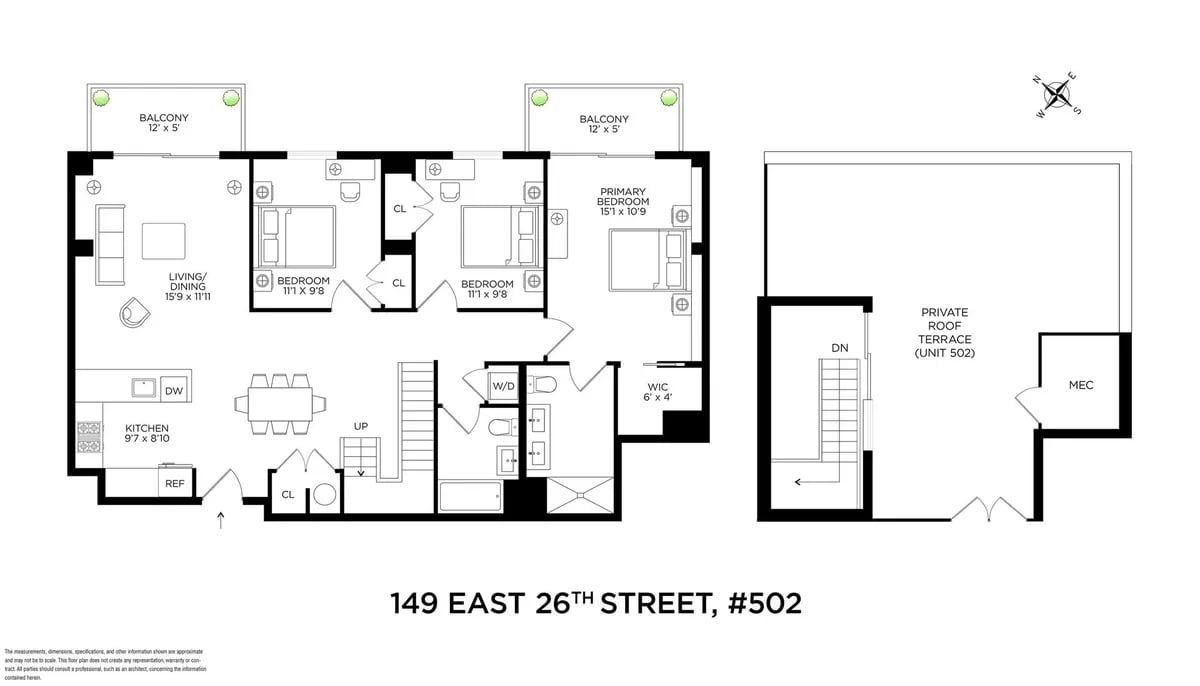 149 E 26th St, #502 Downtown Manhattan