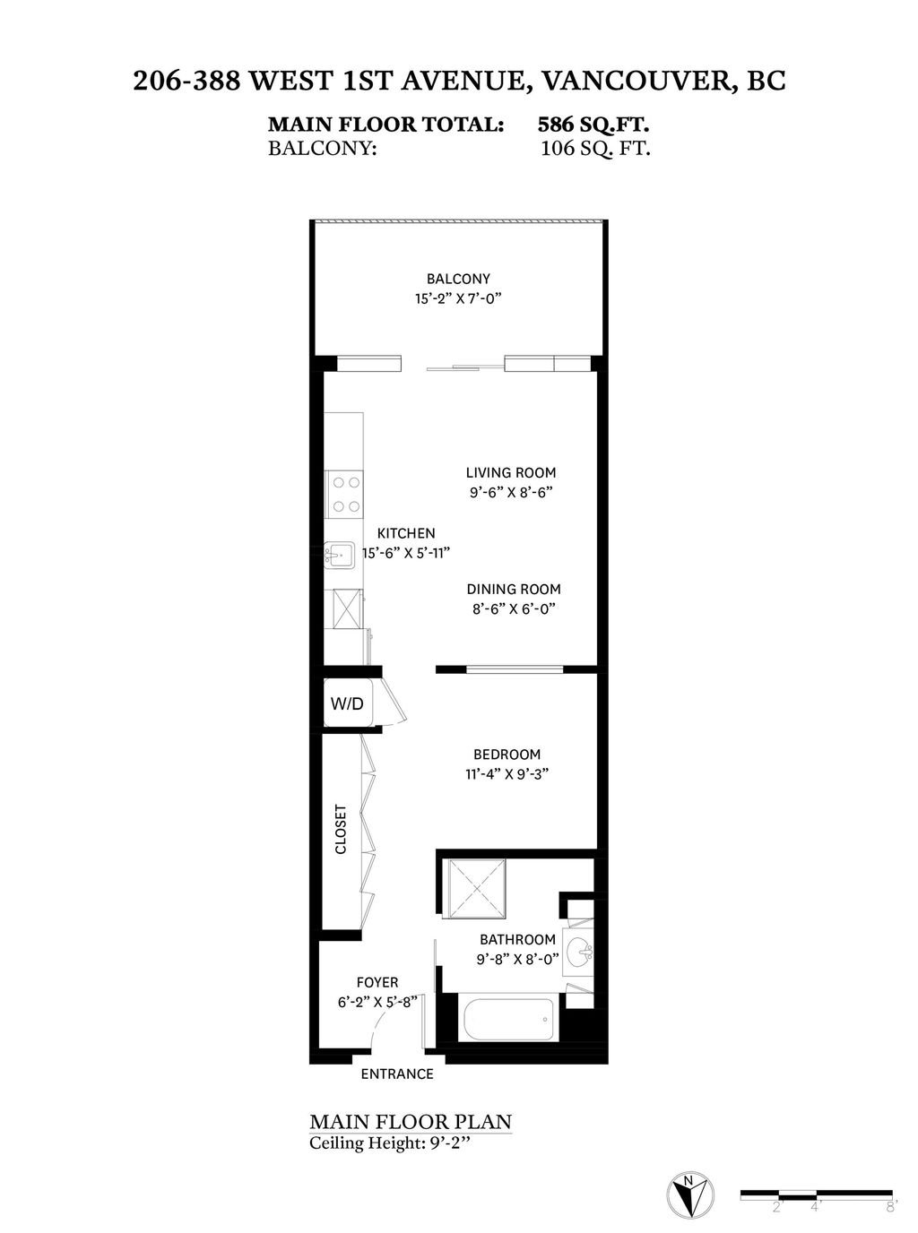 388 W 1st Ave, #206