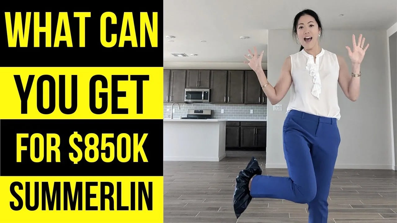 What can you get for $850K in Summerlin West? Resale New Home Listing in Castellana