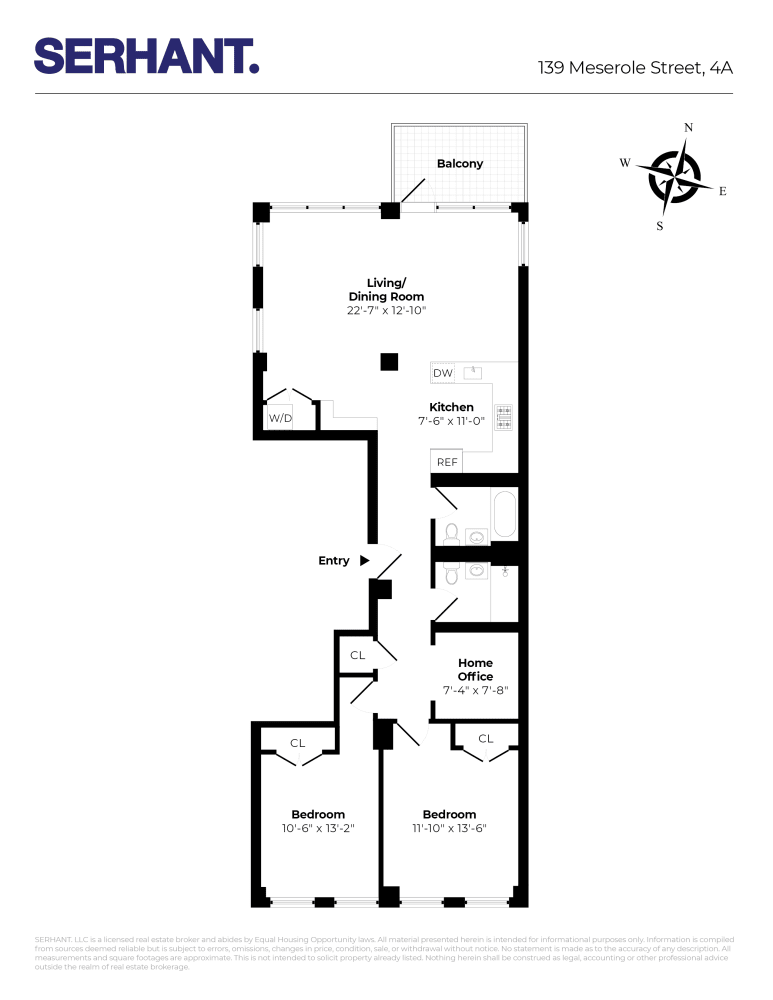 139 Meserole Street Unit: 4A