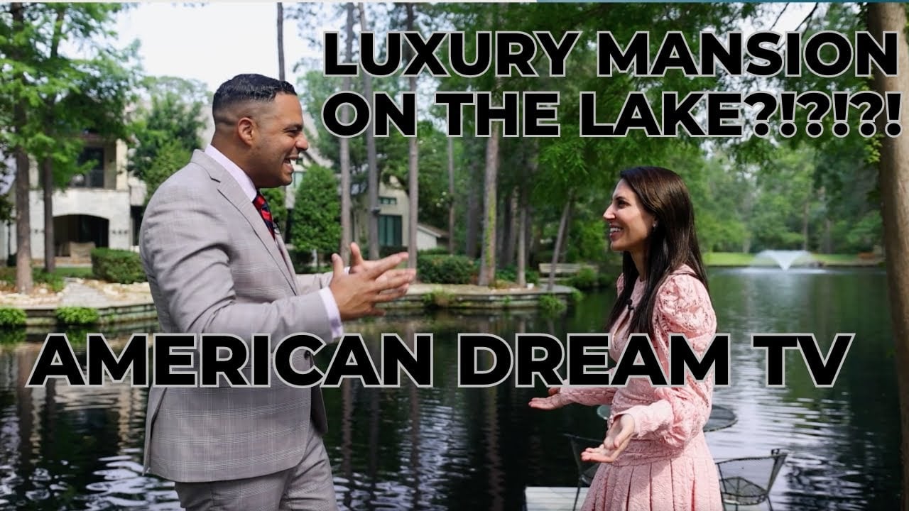 Luxury Mansion in Houston Texas on the Lake! Exclusive subdivision in Memorial Villages, Sandalwood