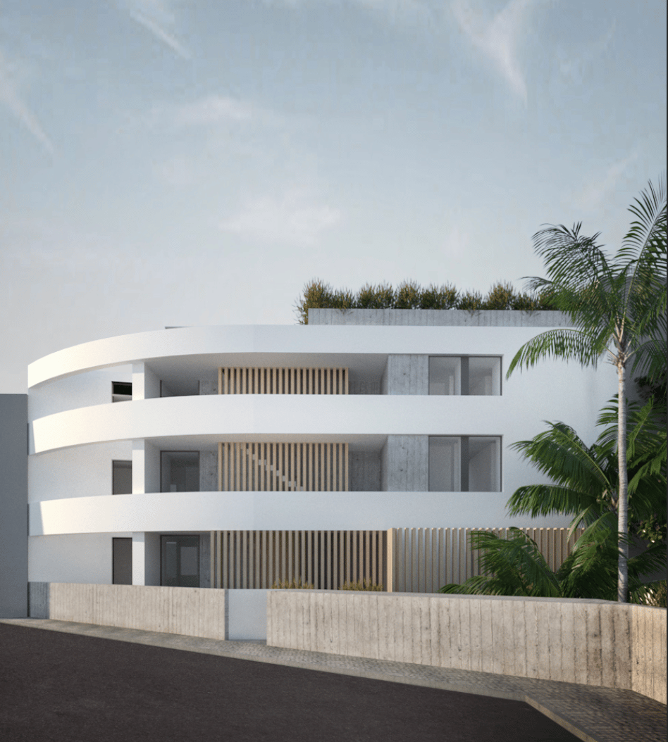 Gated Residential Building with Pool, Sea Views & Turnkey Apartments in Praia da Luz, Lagos