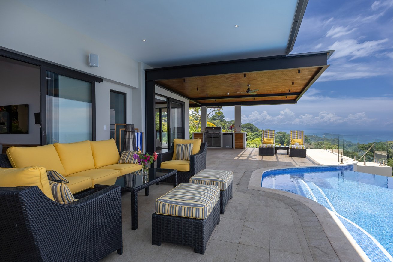 Luxury Ocean View Home in Ojochal Costa Rica | Infinity Pool & Sunset Views