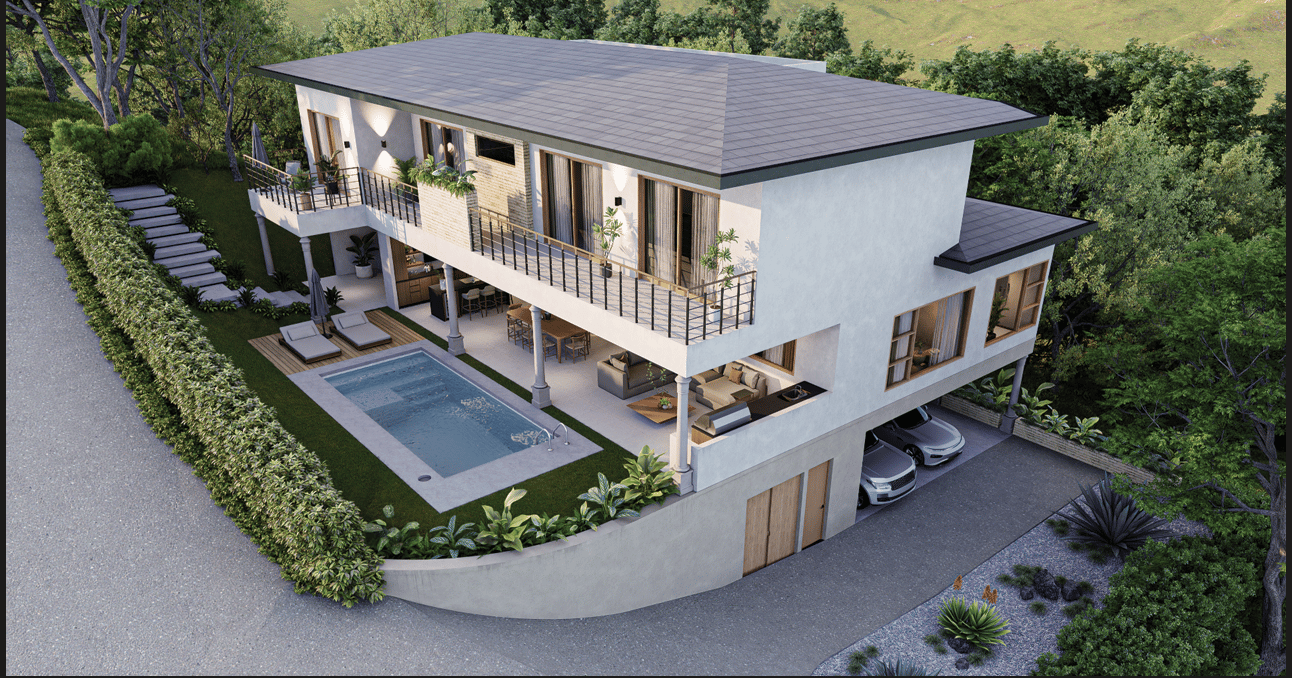 Casa Serenidad | Brand-New 6-Bedroom Ocean-View Luxury Home in Las Ventanas, Playa Grande