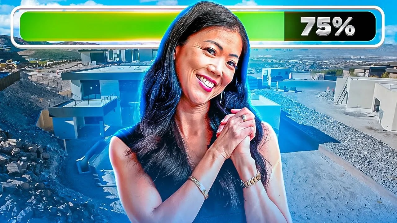 New Home Under Construction In MacDonald Highlands Henderson, NV