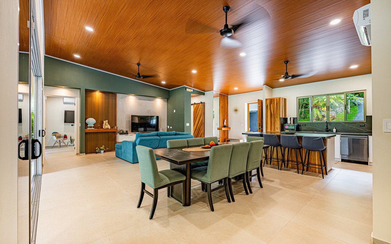 Unique Riverfront Home With Prime Location in Uvita