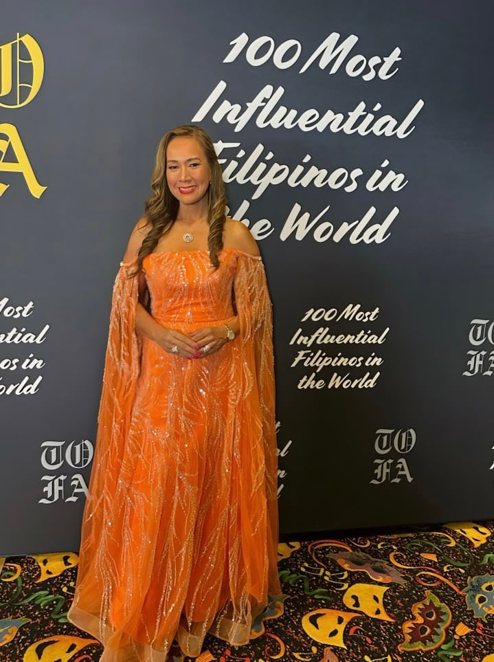 Riezl Baker Honored in Las Vegas as One of TOFA’s Most Influential Filipinos in the World