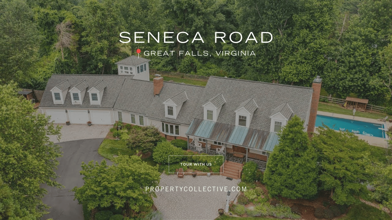 Great Falls Home Tour | Dreamy custom cape with pool!📍319 Seneca Road // Property Collective $2.1M