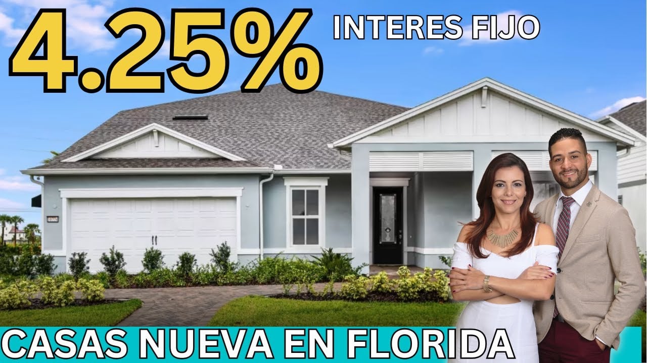 Visitando 3 Casas para la venta en Florida con Grandes Incentivos. Casas NUEVAS!