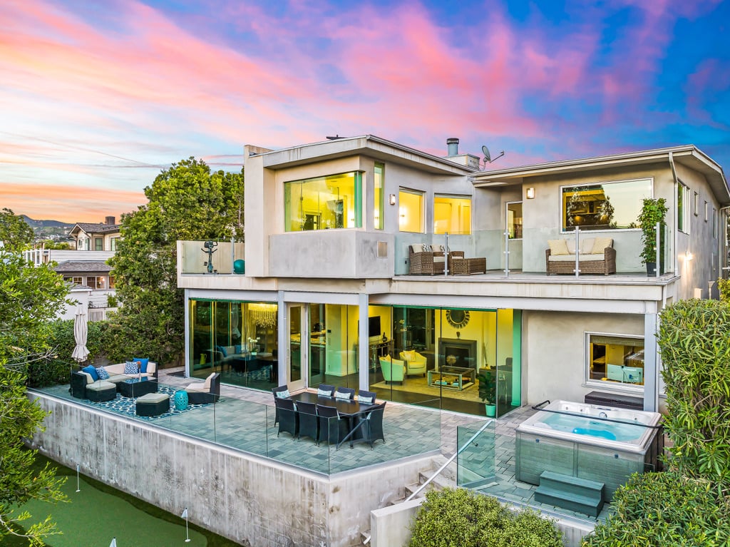 Nestled on the bluffs in the Pacific Palisades