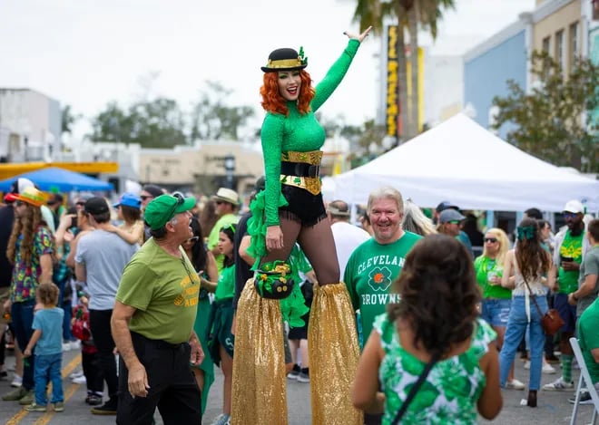 St. Patrick's Day On The Beach 