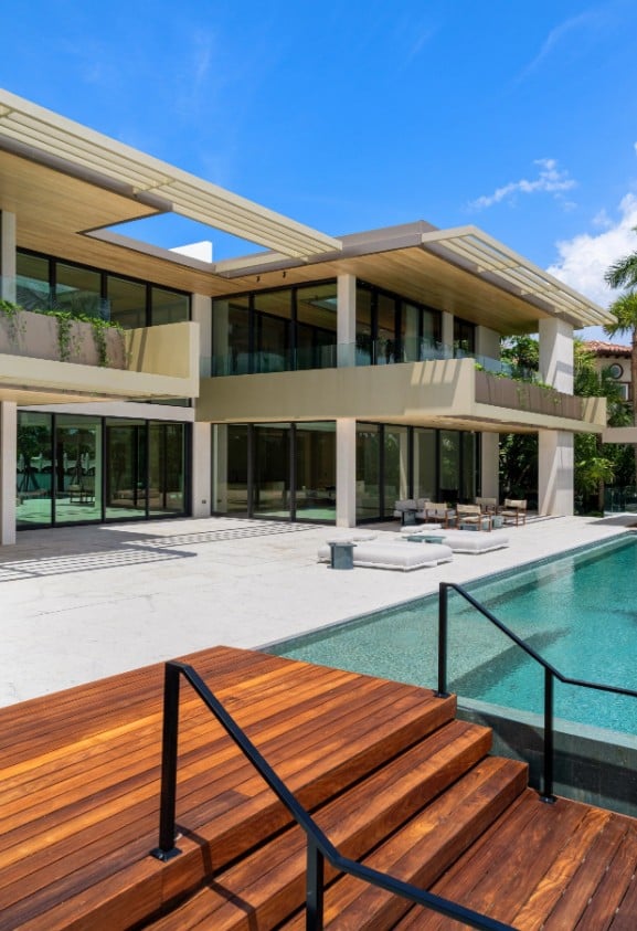 Waterfront Estate on Hibiscus Island Sells For $51.5 Million Setting New Record on Miami Beach's Palm and Hibiscus Island