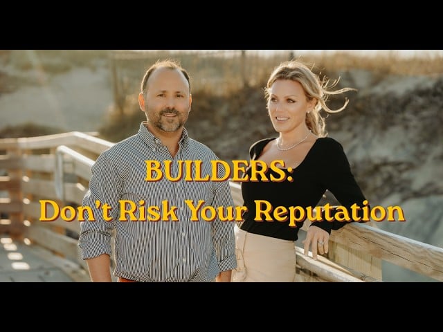 Builders Don't Risk Their Reputation on Just Any Lender... Here's Why They Choose Us